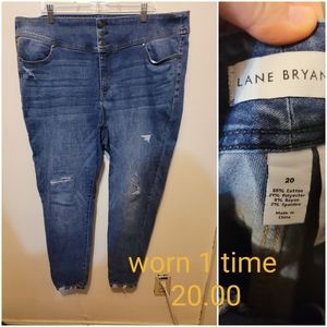 Lane Bryant skinny jeans